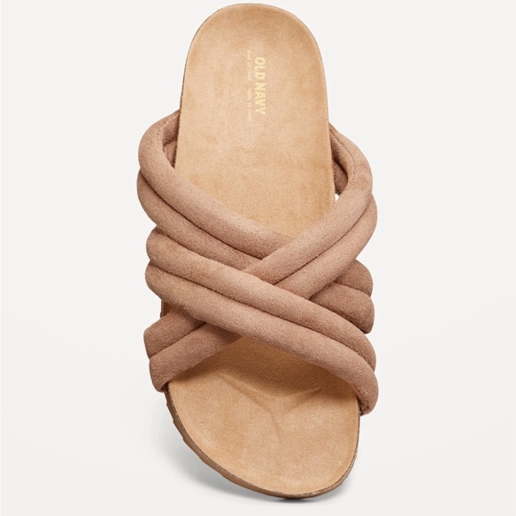 Old Navy Puffy Strappy Slide Sandals for Girls - Picture 2 of 3